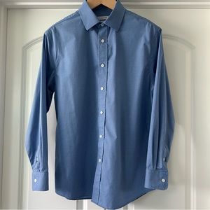 Mens Haggar Classic Fit Dress Shirt 15-15 1/2 32/33